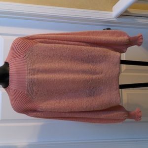 FREE PEOPLE peach Sweater Top - S/P